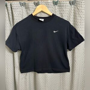Nike Black Crop Top